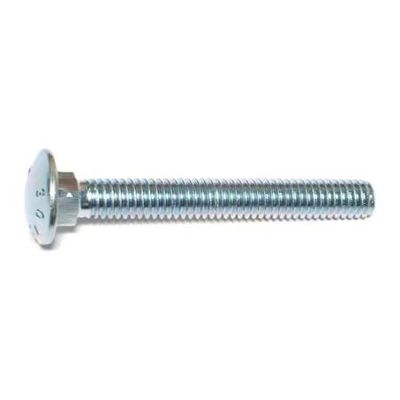5/16"-18 x 2 1/2" Zinc Carriage Bolts - 5 Pack