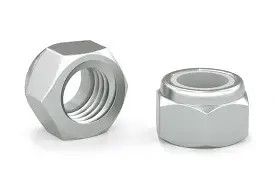3/8&quot;-16 Nylon Insert Hex Lock Nut - 5 Pack