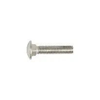 3/8"-16 x 1 3/4" Zinc Carriage Bolts - 5 Pack