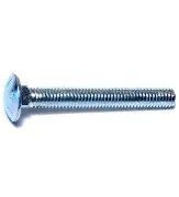 3/8"-16 x 3" Zinc Carriage Bolts - 5 Pack