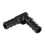 Ecopoly 90-degree Elbow Fresh Water Fitting - 1/2&quot;x PEX 1/2&quot; - Black