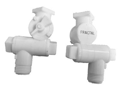 Spraying Systems - 8600-1/4T-NYB With On/Off Valve White 2 Pack