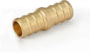 1/2&quot; X1/2&quot; Brass PEX Straight Coupling