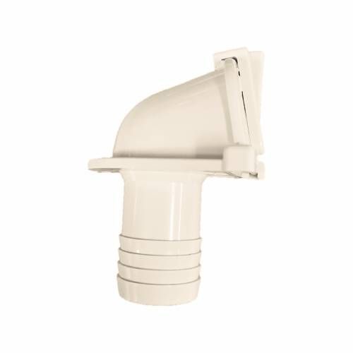 Valterra Flush Mount Fresh Water Gravity Fill Spout - Ivory