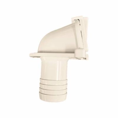 Valterra Flush Mount Fresh Water Gravity Fill Spout - Ivory