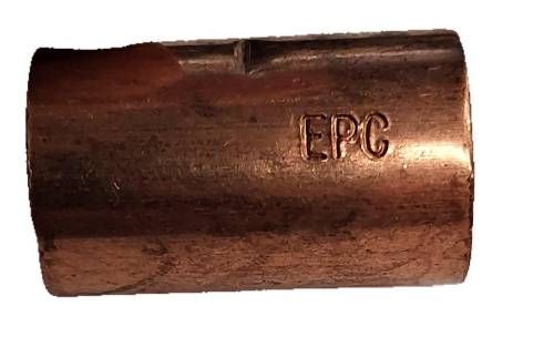 Copper ½&quot; Solder Coupling