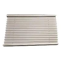 26&quot; x 20&quot; Pleated Cloth Night Shade - Sahara