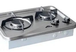 Capital 1204SS 2-Burner Drop-In Cooktop - Stainless Steel