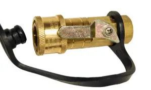 Propane Line Quick Disconnect Ball Valve - 1/4&quot; FNPT