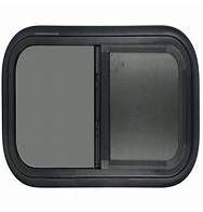 18&quot; x 15&quot; Slider Window Tinted - NO TRIM RING