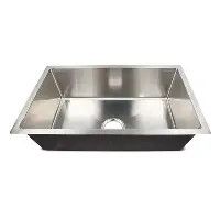 Kitchen Sink - Stainless Steel Single Basin - 27&quot; x 16&quot; x 7&quot;