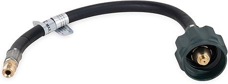 Camco LP Pigtail 1/4&quot; Inverted Male Flare 12&quot;