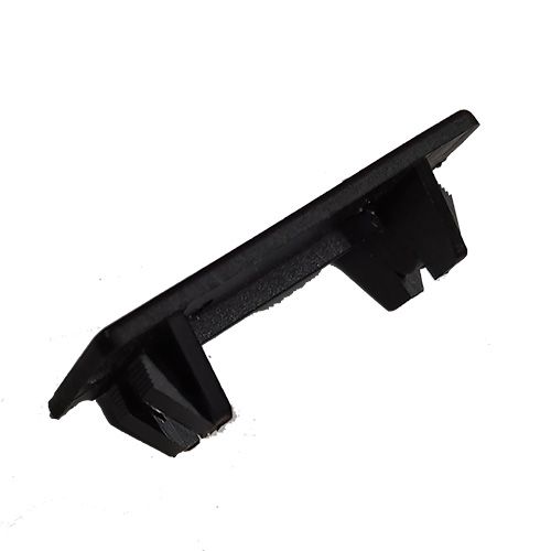 Blank Switch Cover - 3/4&quot; x 1&quot; - Black