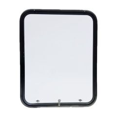 26&quot; x 33&quot; Baggage Door - White with Black Trim