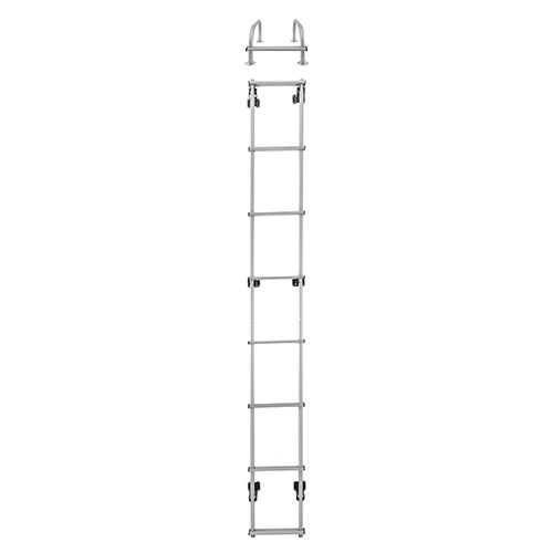 106&quot; Low Profile Collapsible  Toy Hauler Ladder w/ Hinges