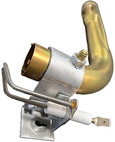 Suburban  Brass Water Heater Burner Tube - 6/10 gal - with Electrode