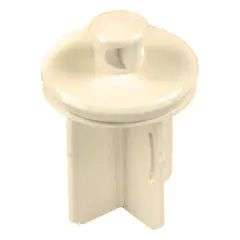 JR Products Sink Drain Pop-Up Stopper - Parchment