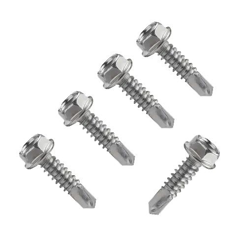 Screws - 3/8" - 12 X 1" Self-Tapping Sheet Metal (5 pack)