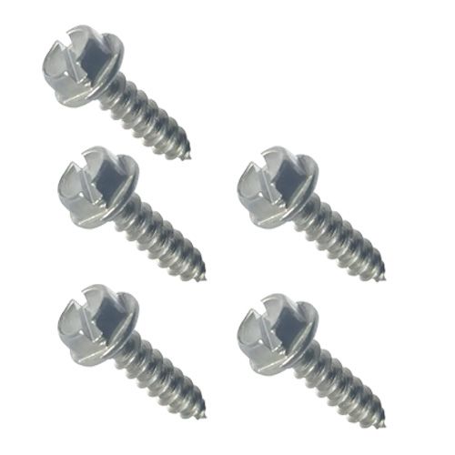 Screws - 3/8&quot; - 12 X 1&quot; Slotted Drive Sheet Metal (5 pack)