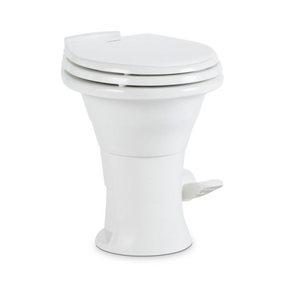 Dometic 310 series 18" Toilet with Ceramic Bowl - White