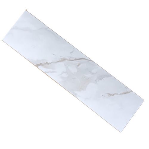 Kitchen Countertop Trim Flat Board - White Marble