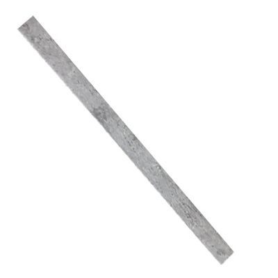 Kitchen Countertop Trim 2" Wide with Straight Ends - Dark Gray Marble