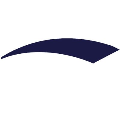 Decal #29 - Navy Blue Swoosh
