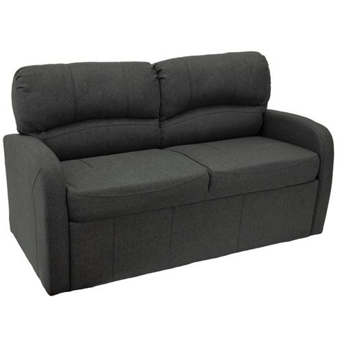 Lippert Tri-Fold Hide-A-Bed Sofa - Dark Gray - 62"