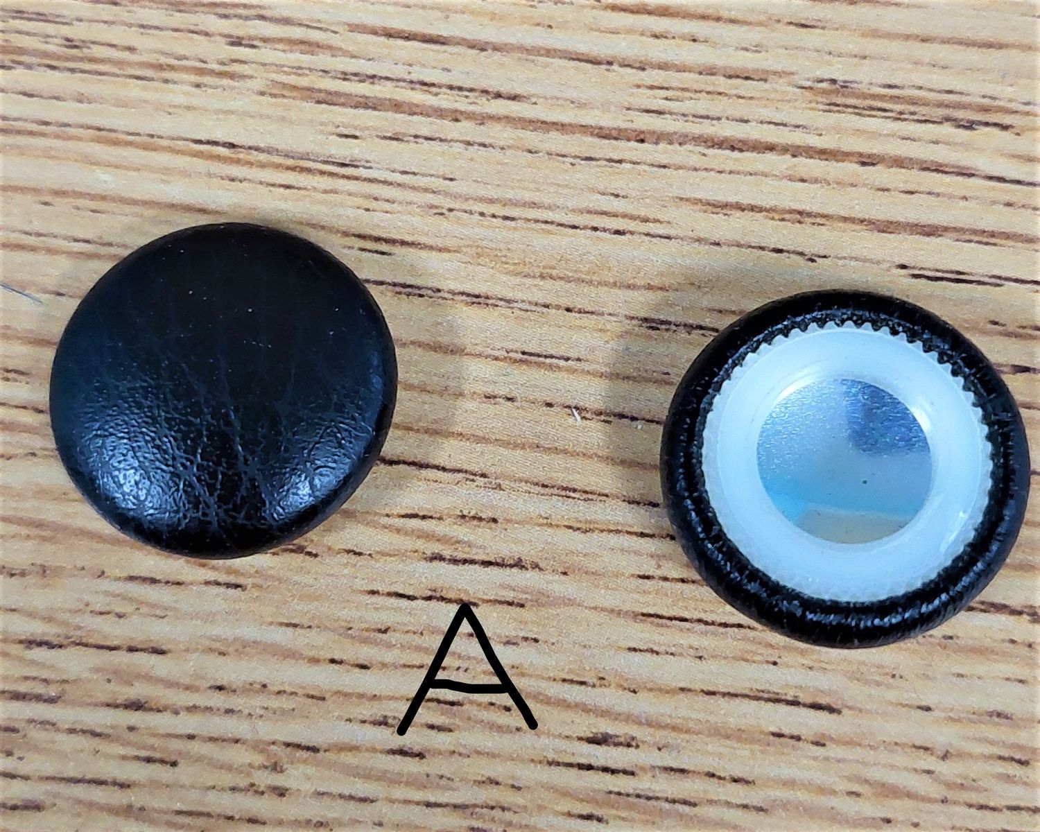 Upholstery Fabric Covered Buttons - 20 Pk