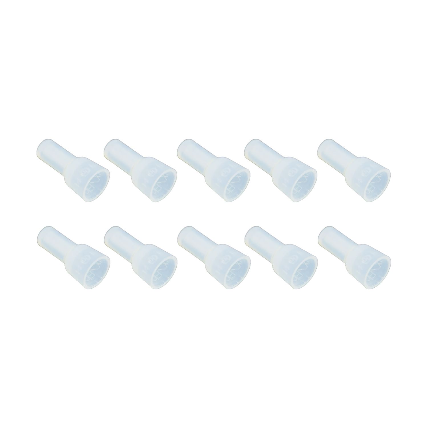 Molex Insulated Crimp Terminal Wire Connectors - 22 Gage - 10 Pack