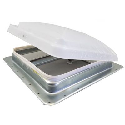 Heng's Non-Power Roof Vent - 14" X 14" ID - White