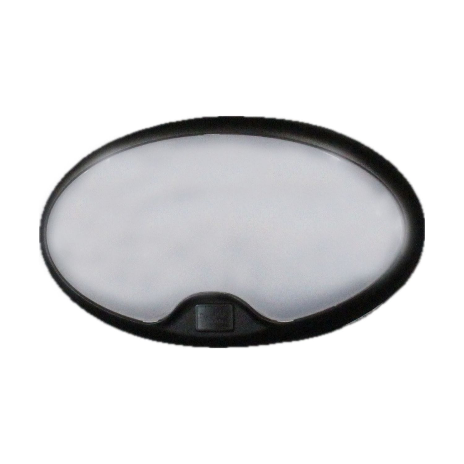 Dream Lighting Pancake LED Light Fixture - Black Oval - 6" x 3.5"