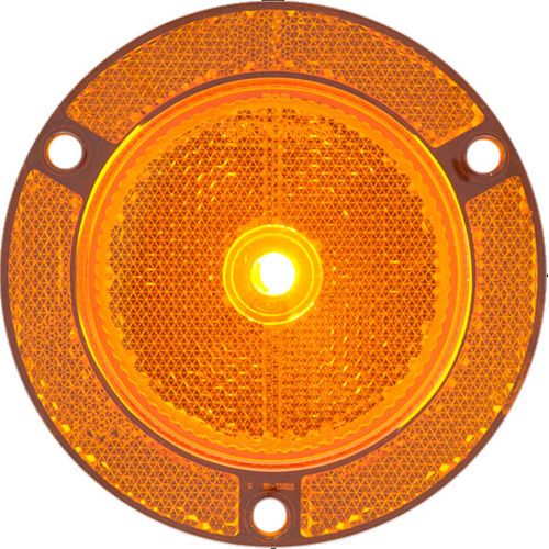 LED Round Marker Light - 3" Round Sealed Flange Mount