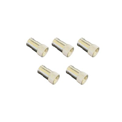 Coax Connector F Type RG59/RG56 - 5 Pack