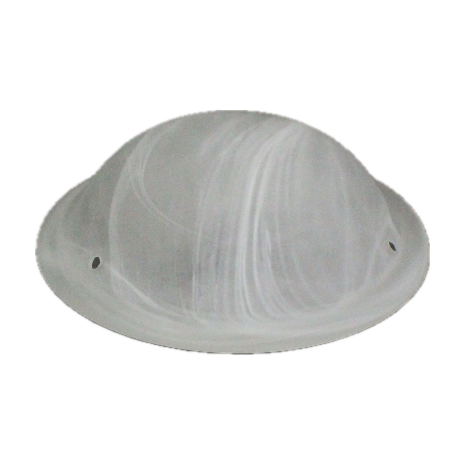 LaSalle Bristol 8" Frosted Alabaster Flush Mount Glass Globe