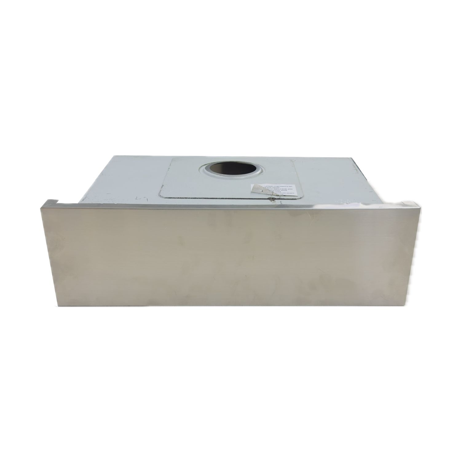 Lippert Farmhouse Single Basin Kitchen Sink - 23" x 16" x 7" - Stainless Steel
