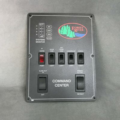 KIB Electronics - Forest River Convenience Command Center - Awning &amp; Tank Monitor
