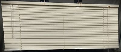 50" x 24" - Mini Blind - Alabaster