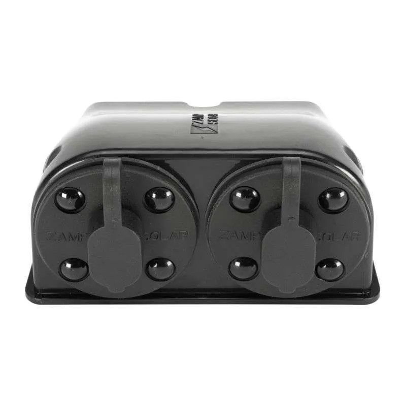 Zamp Solar Double Port Roof Cap - ZS-2B-CAP
