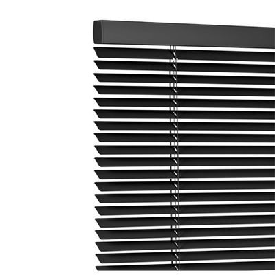26" x 17" - Mini Blind - Black