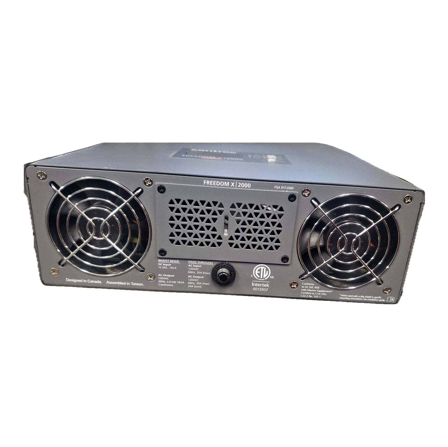 Freedom X 2000 Inverter - DC to AC (Not a Battery Charger)