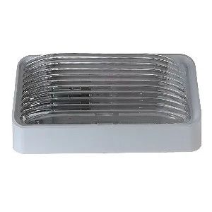 Acron 12V Porch Light - White Base Clear Lens