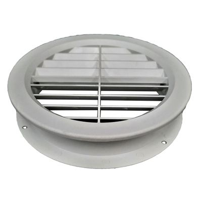 7" Snap-In Round Louver Air Conditioner Heater Vent Cover