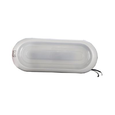 Gustafson 12v Light Fixture LED Oval with On/Off Switch - White