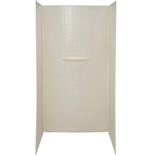 Tub Surround - 24" x 36" x 68" - Parchment Tile