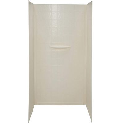 Tub Surround - 24" x 36" x 68" - Parchment Tile