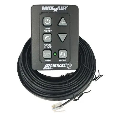 Maxxair Wall Thermostat - MaxxFan - For Use With Maxxair Roof Vents