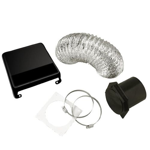 Splendide - Clothes Washer/Dryer Vent Installation Kit - No Exterior Deco Cover