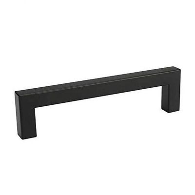 Cabinet Drawer Pull O - Black