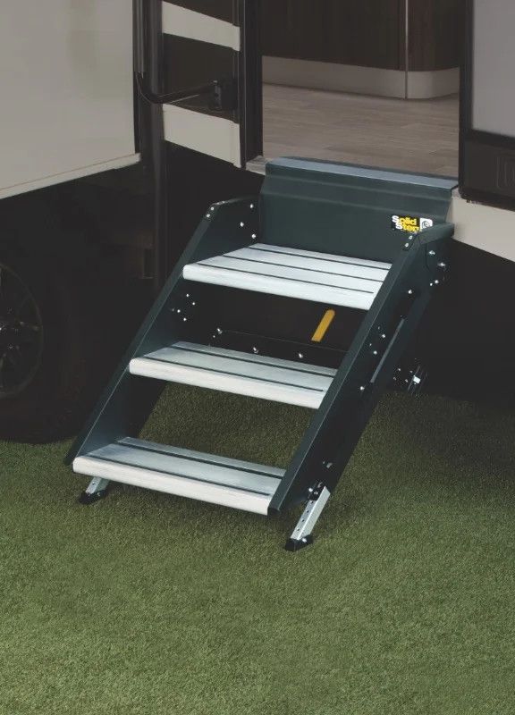 Lippert Solid Step - Entry Door Triple Fold Up - 26"